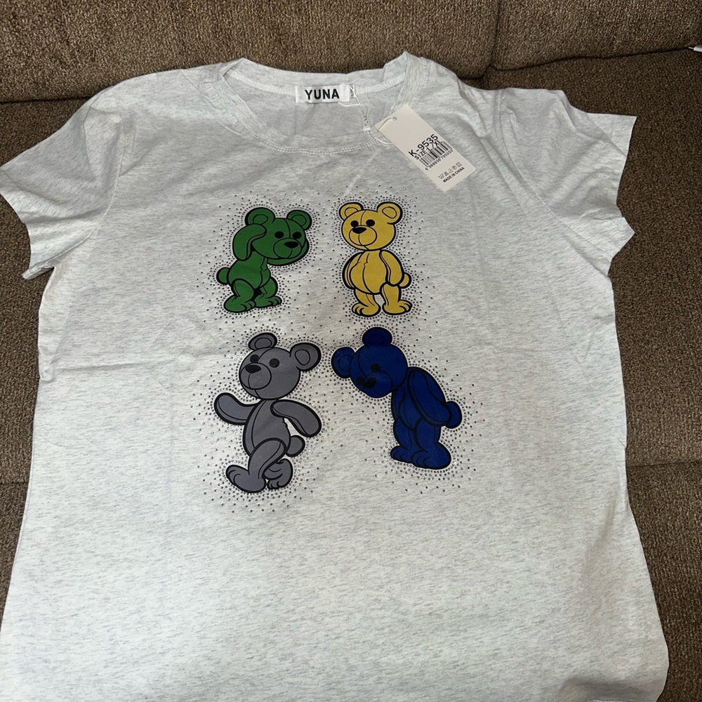 Gray Green Short Sleeve T-Shirt